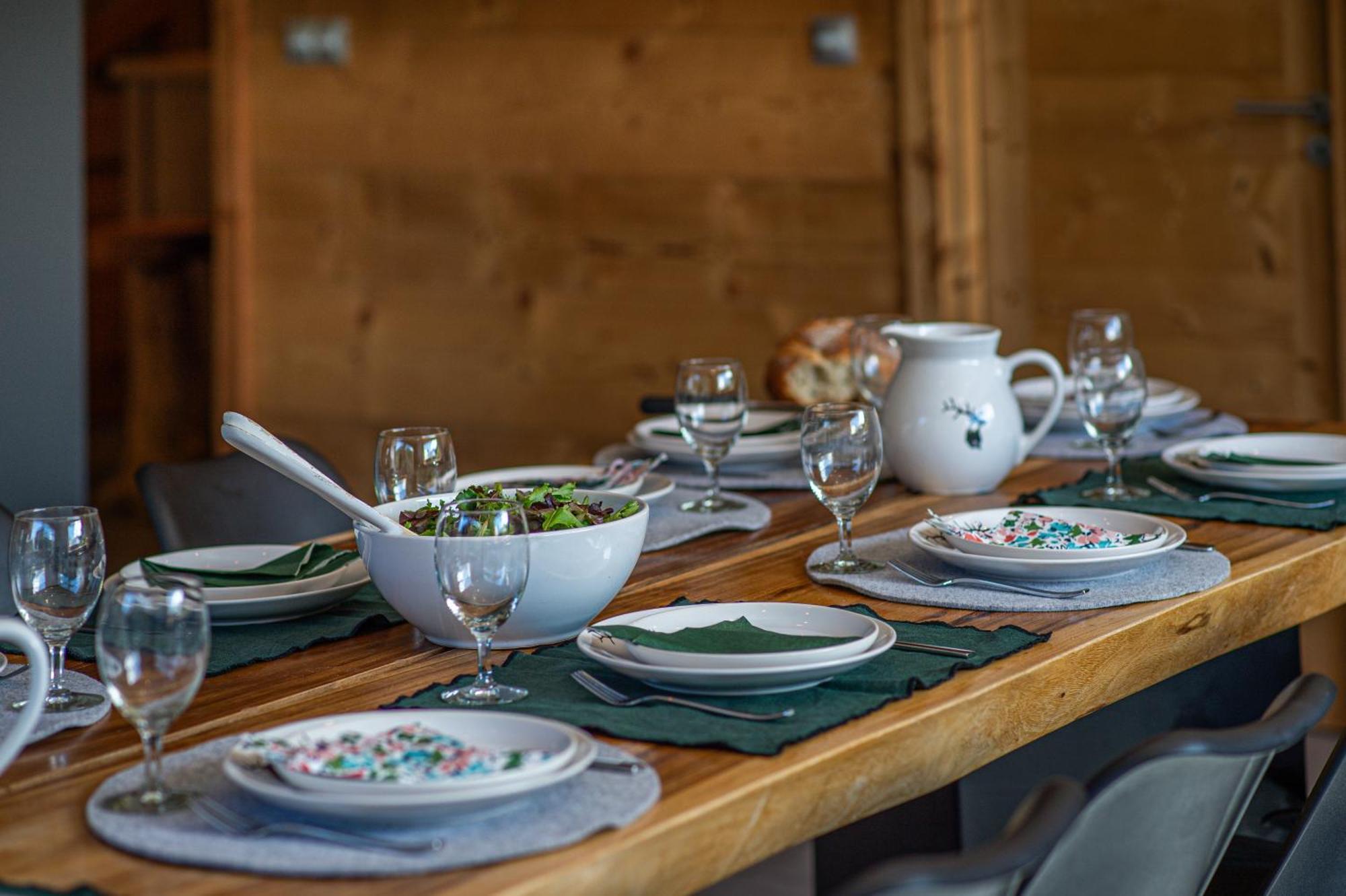 Chalet 1100 - Bo Immobilier Chatel - A Mi-Chemin Du Centre Et Du Linga - Jacuzzi Sauna Et Cheminee מראה חיצוני תמונה