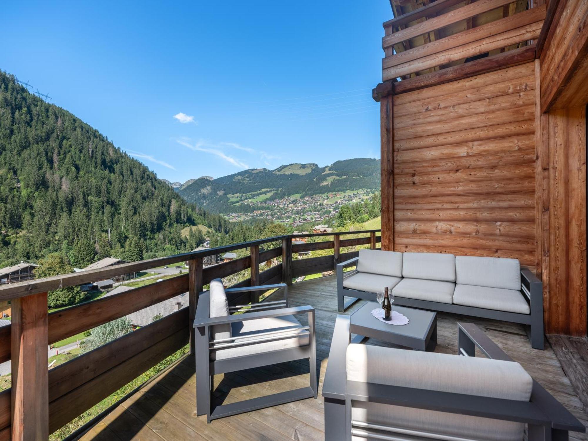 Chalet 1100 - Bo Immobilier Chatel - A Mi-Chemin Du Centre Et Du Linga - Jacuzzi Sauna Et Cheminee מראה חיצוני תמונה