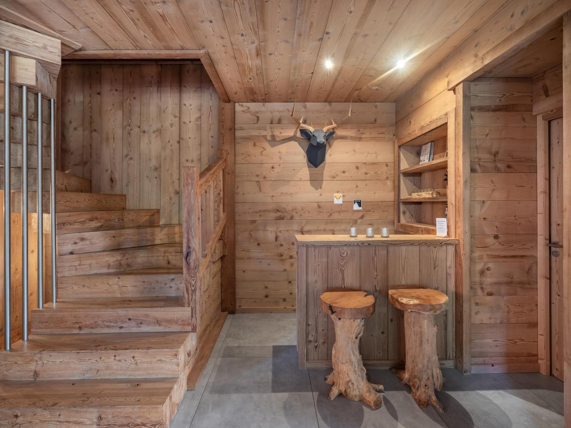 Chalet 1100 - Bo Immobilier Chatel - A Mi-Chemin Du Centre Et Du Linga - Jacuzzi Sauna Et Cheminee מראה חיצוני תמונה